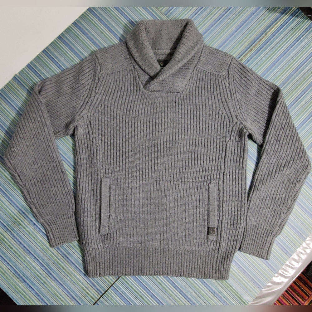 Victorinox size S, medium grey sweater